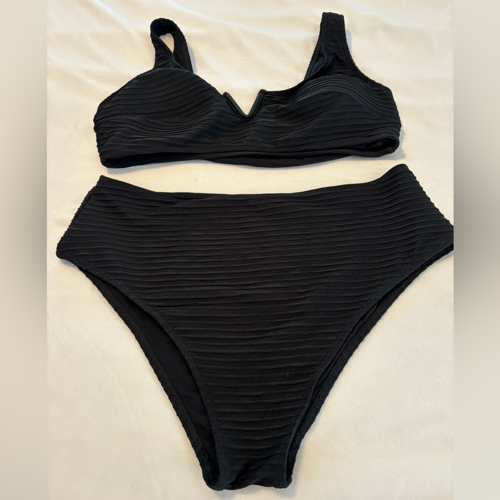SHEIN black bikini - size 2x